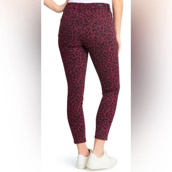 Social Standard by Sanctuary Ankle Jeans Animal Print Size 6 (SKU#G1) - Picture 2 of 8